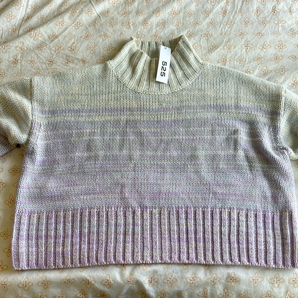 525 Mock Neck Sweater - Revolve